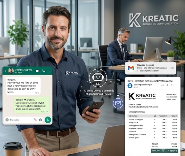 Intégration progressive de l'intelligence artificielle dans une PME de la métropole lilloise